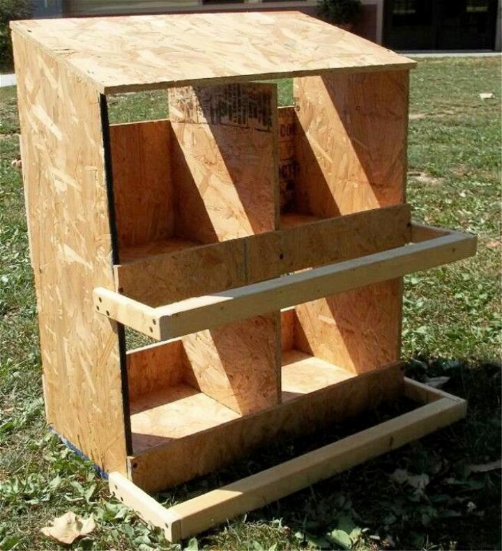 Homemade Chicken Laying Box