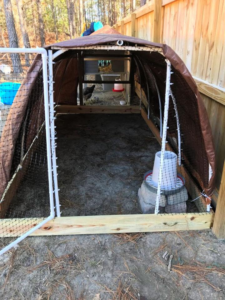 DIY Chicken Tractor Hoop House