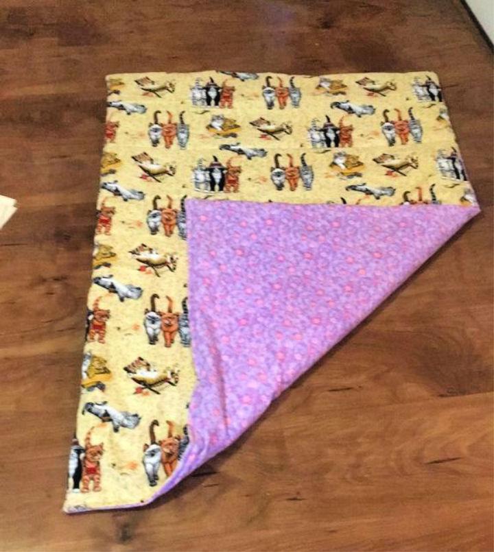 Comfortable DIY Weighted Blanket