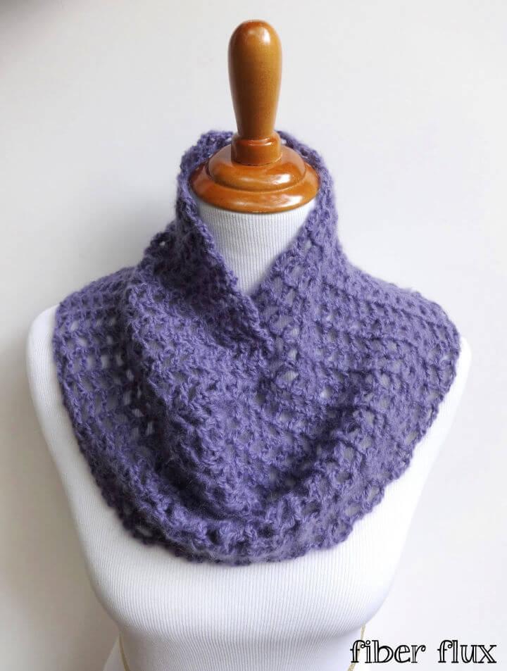 Easy Crochet Catarina Cowl Tutorial