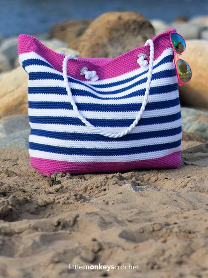 Crochet Classic Beach Market Bag Pattern