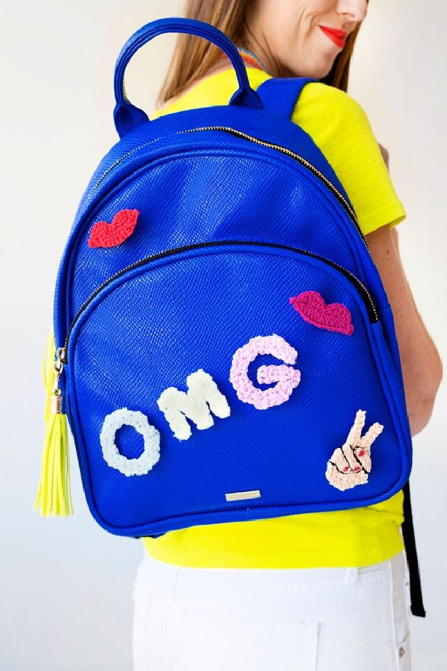 Crochet Your Own Backpack Flair
