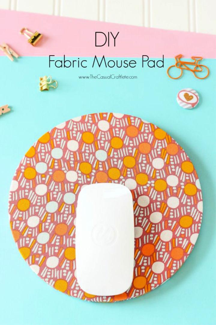 Custom DIY Fabric Mouse Pad