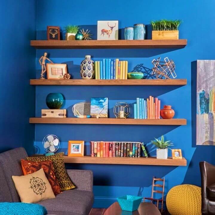 Customizable DIY Floating Shelves