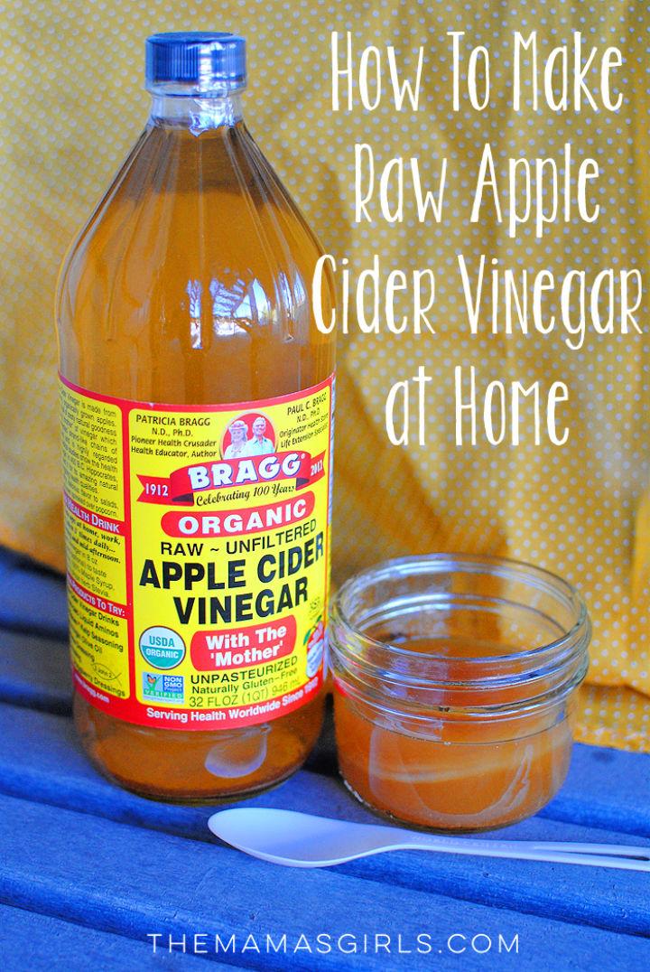 DIY Apple Cider Vinegar at Home