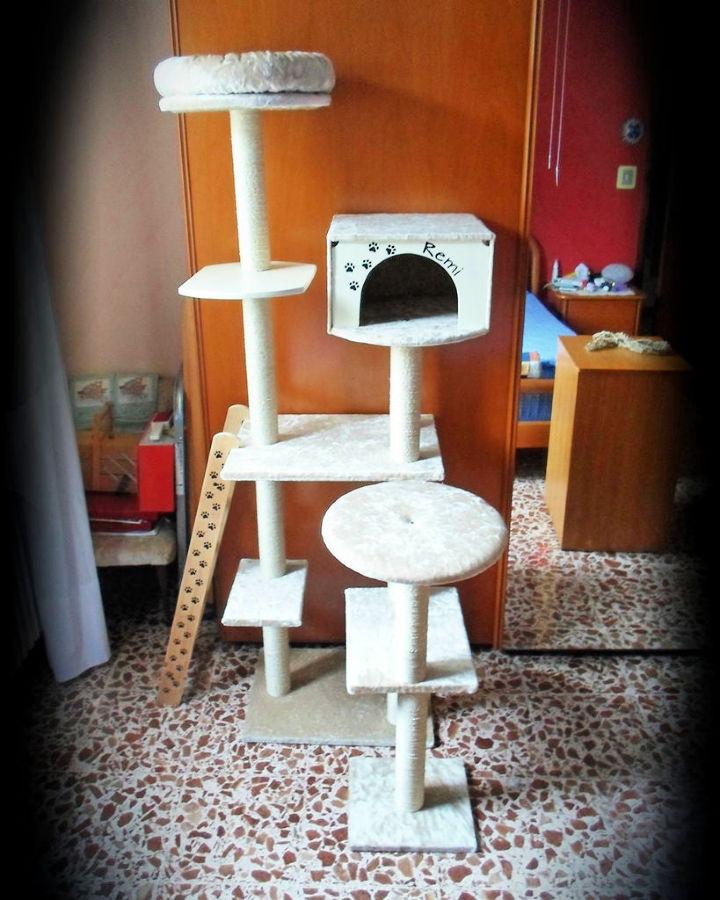 DIY Cat Tree House - Step by Step Instructions