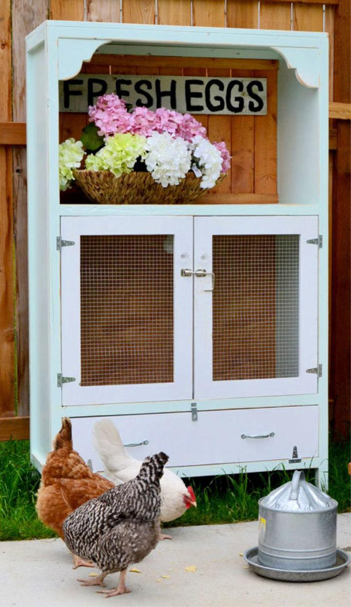 DIY Chick Brooding Cabinet