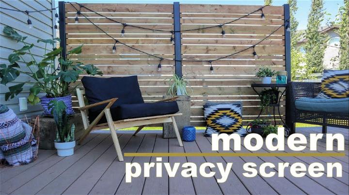 How to Do You Make a Deck Privacy Screen
