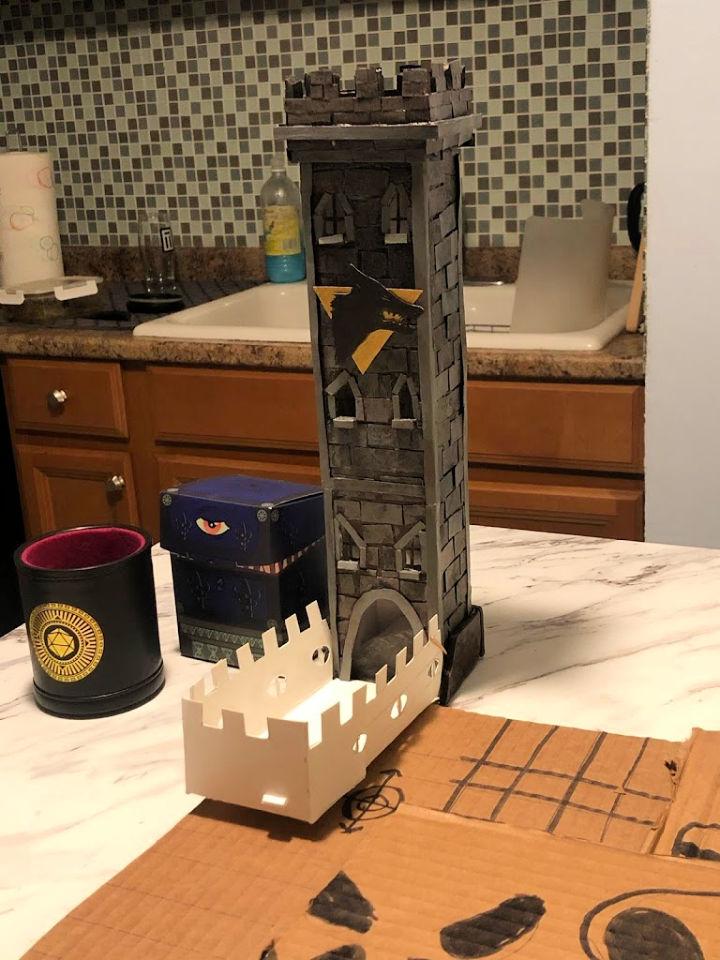 Simple DIY Dice Tower