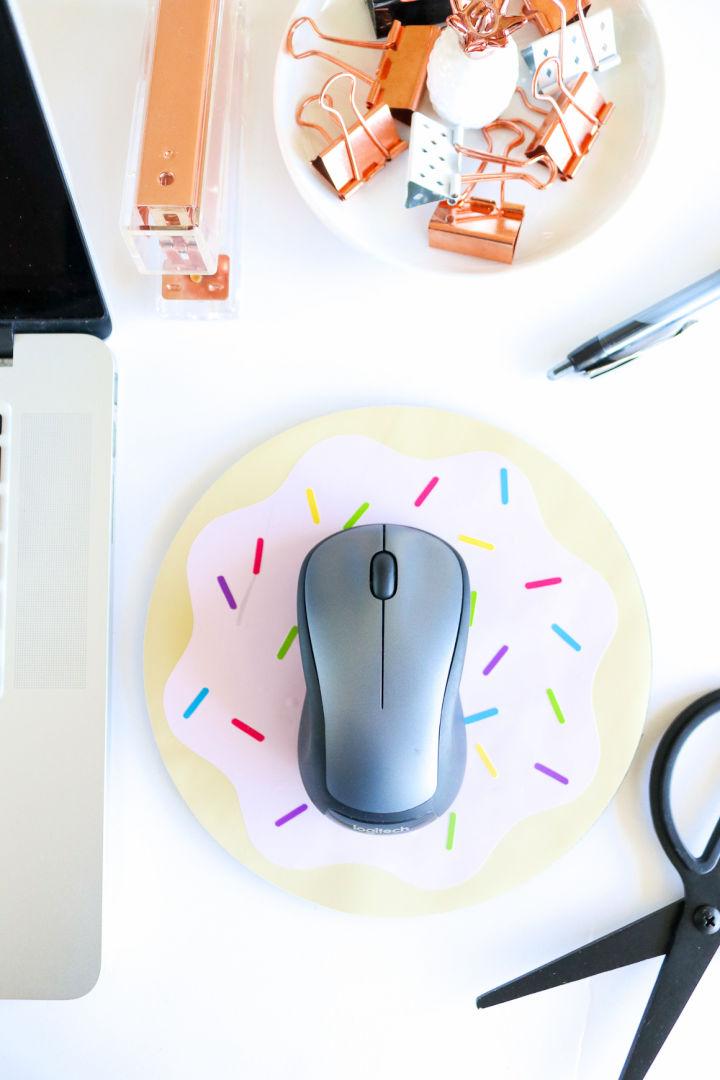Make Your Own Donut Mousepad