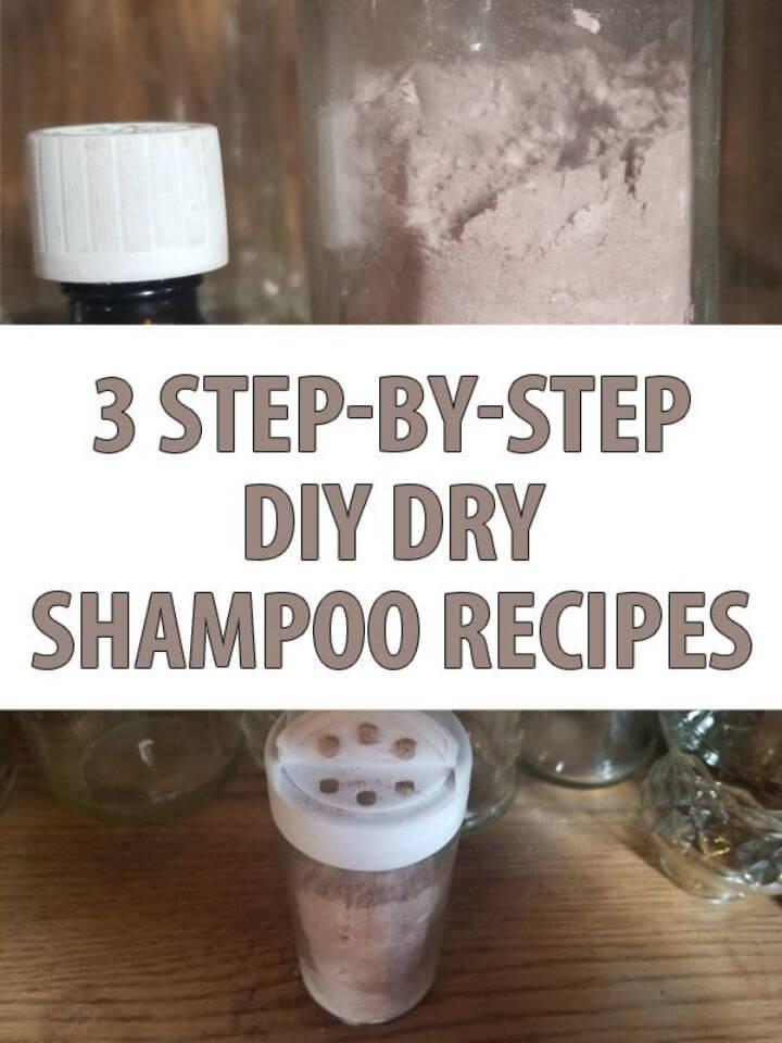DIY Dry Shampoo 3 Step By Step
