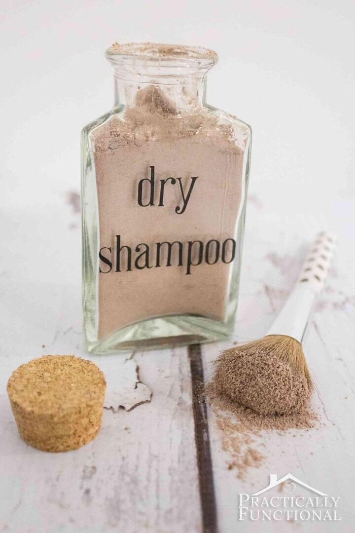 DIY Dry Shampoo For Dark Hair