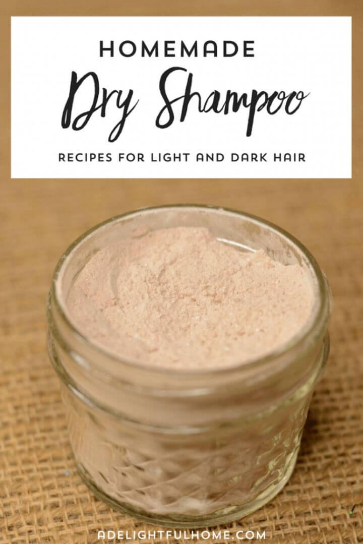 DIY Dry Shampoo Recipe for Light and Dark Hair