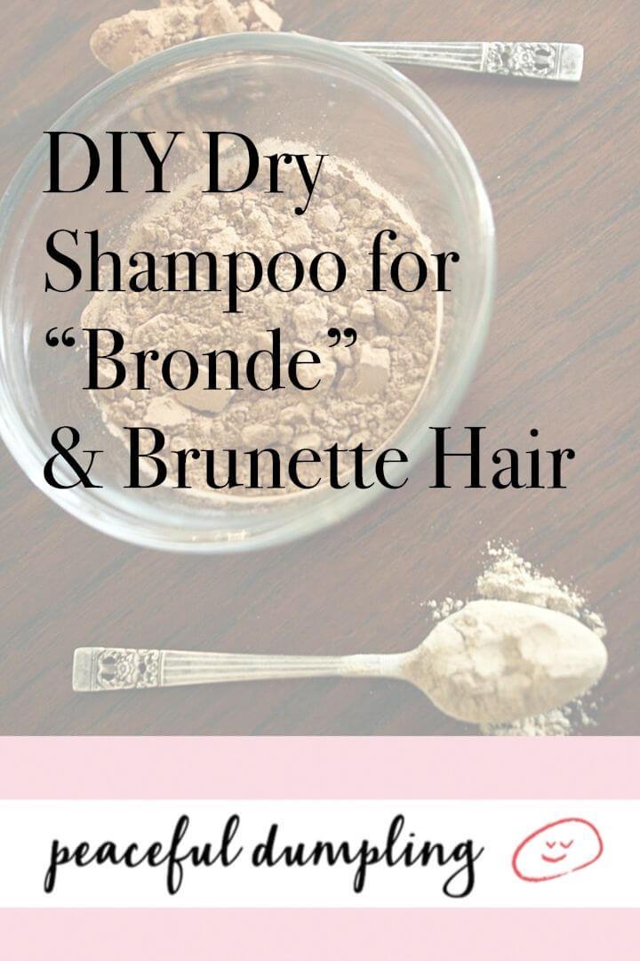 DIY Dry Shampoo With “Thin Mints”
