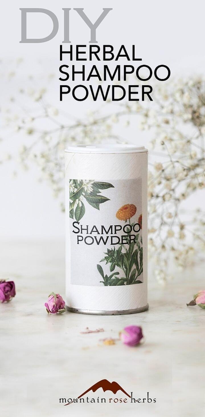 DIY Dry Shampoo With Arrowroot Powder