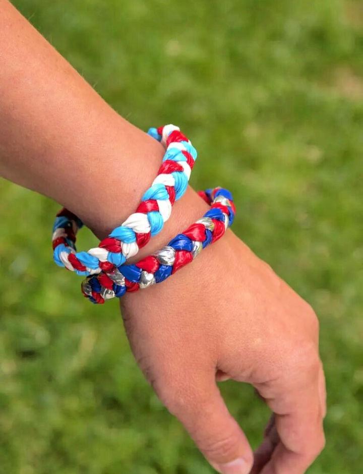 DIY Duck Tape Bracelet for Kids