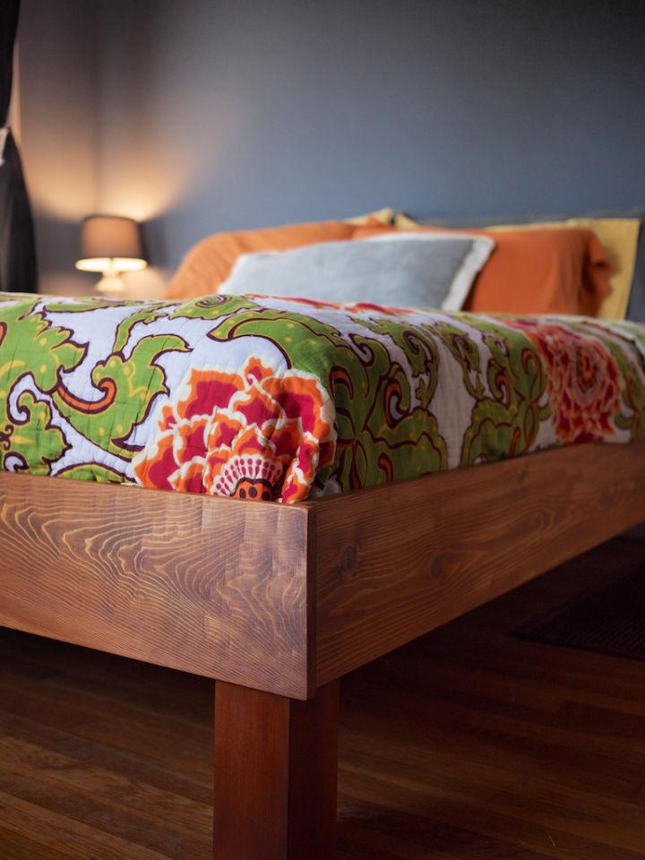 DIY King Slat Bed for 150