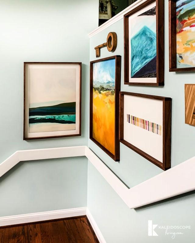 DIY Large Picture Frames for Less than $20 Each