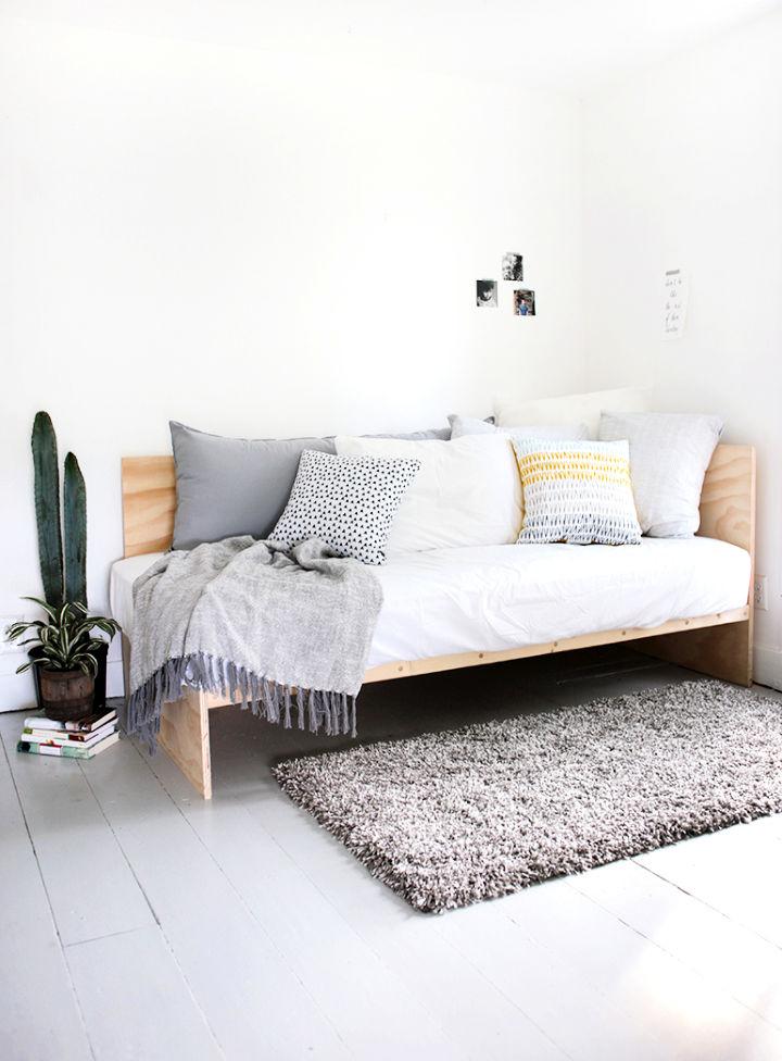 DIY Plywood Daybed