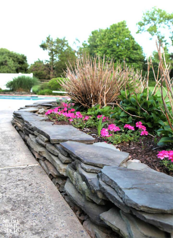 DIY Retaining Wall for Your Garden