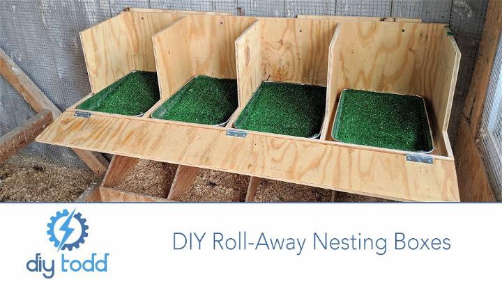 DIY Roll-Away Egg Nesting Box (Step By Step Directions), 58% OFF