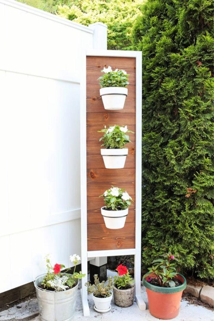 DIY Vertical Planter Stand