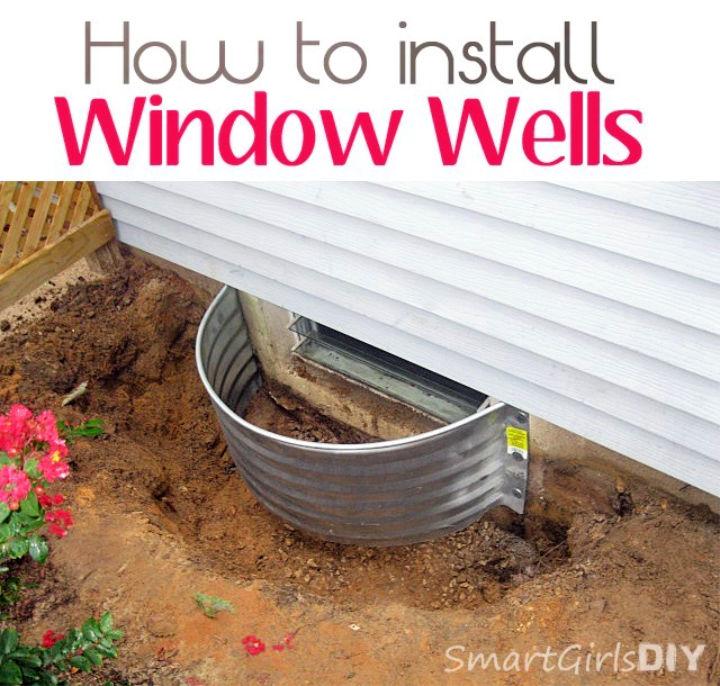 DIY Window Well Cover