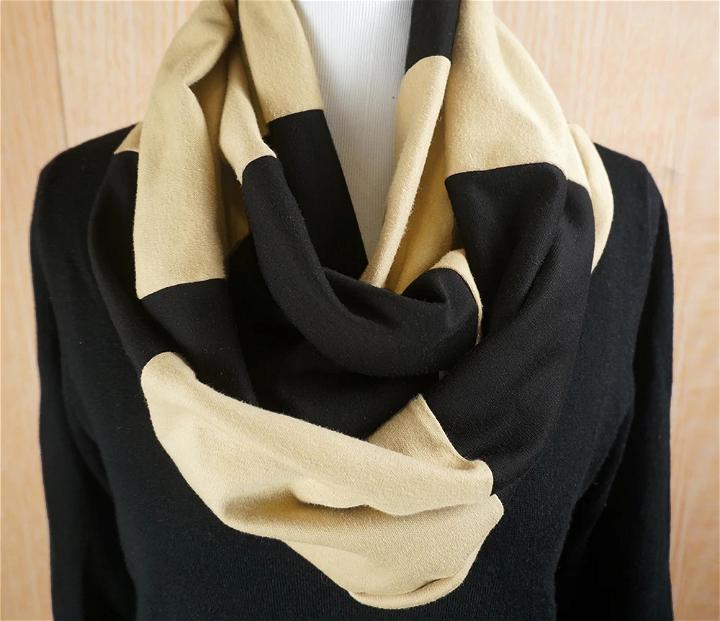 DIY infinity scarf pattern