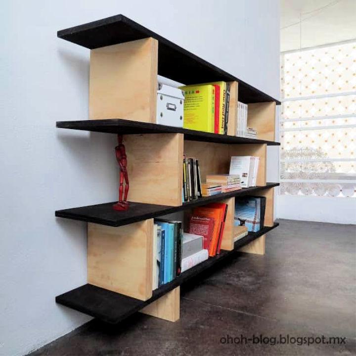 Quick and Easy DIY Plywood Bookcase