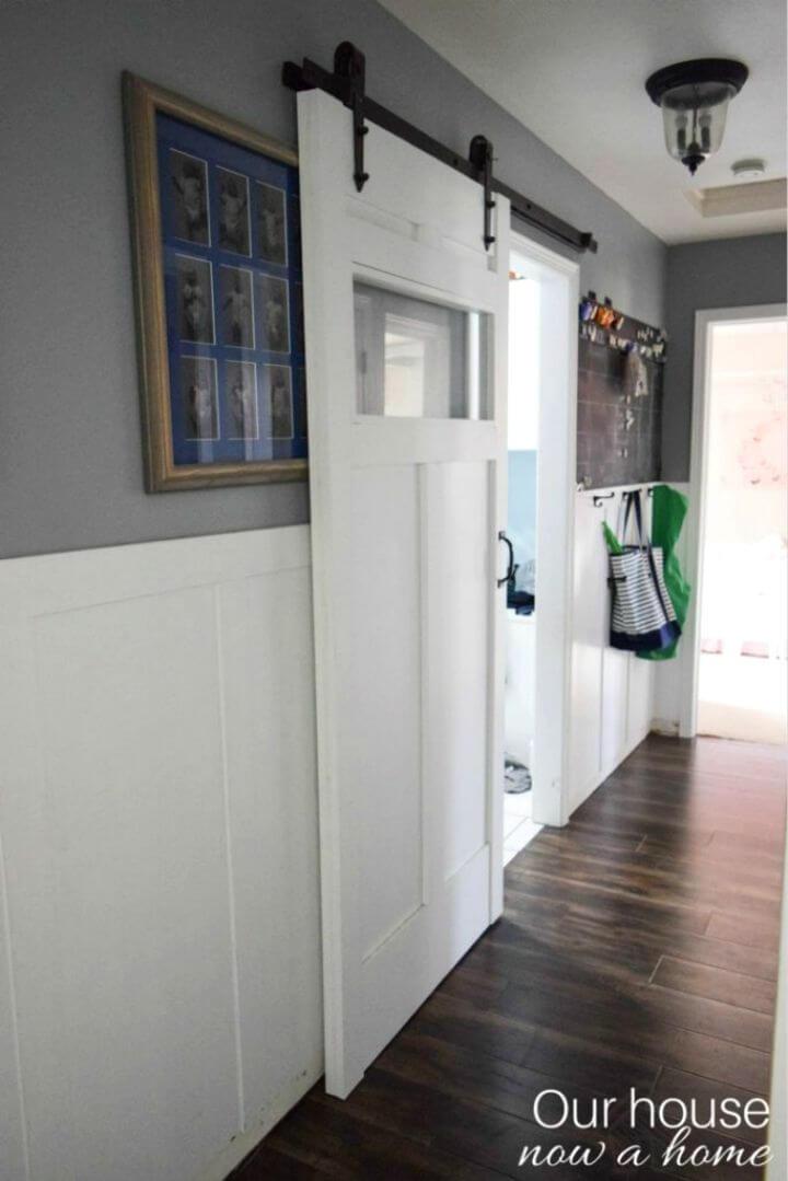 Create Your Dream Farmhouse With An Easy DIY Barn Door – Step-by-Step ...