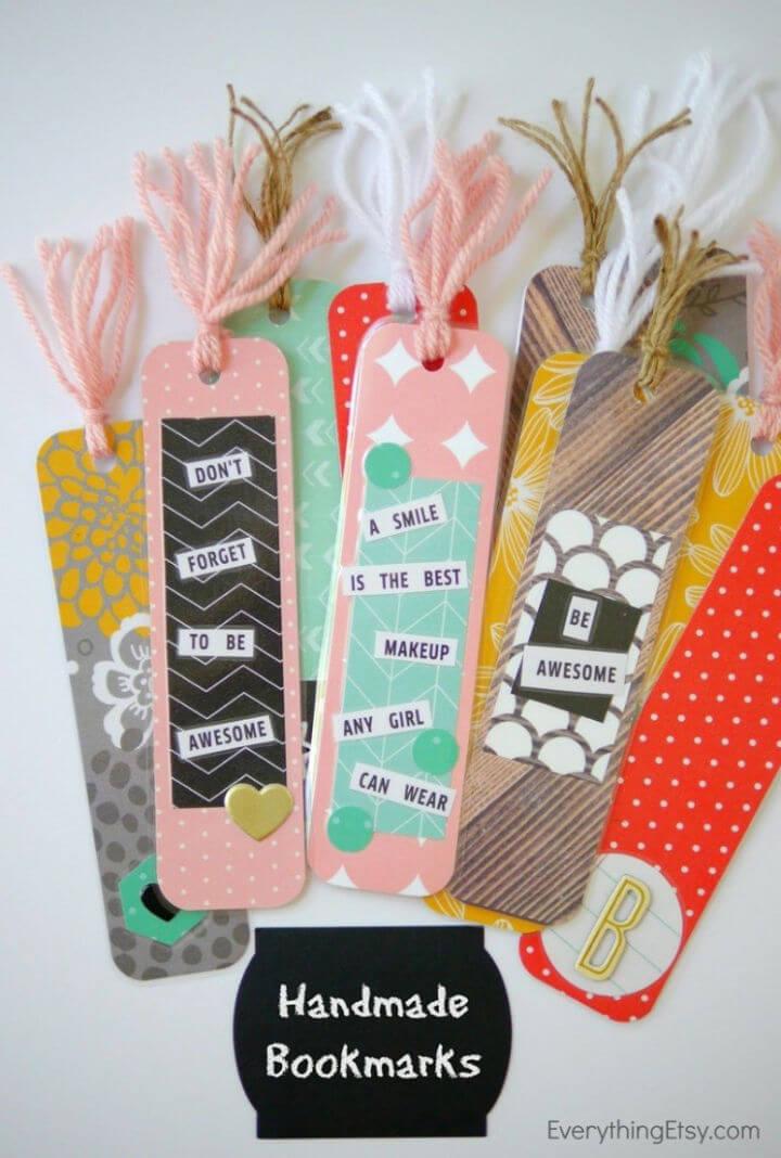Make Your Own Personalized Bookmarks
