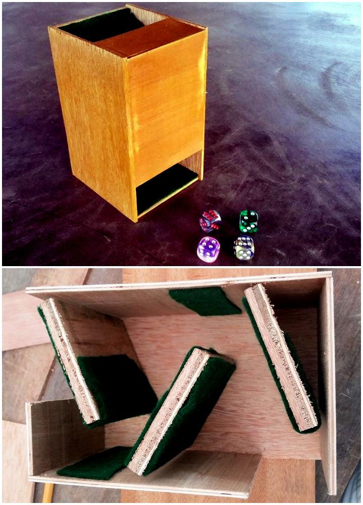 Easy Homemade Dice Tower