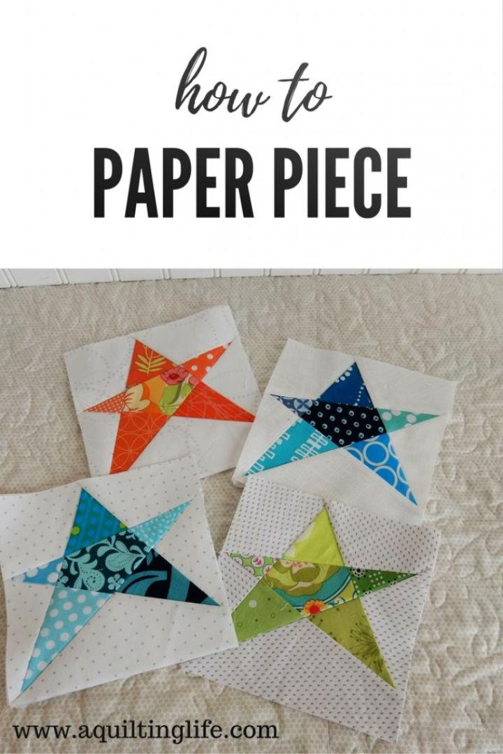 20 Free Paper Piecing Patterns for Beginners Print/Downlaod