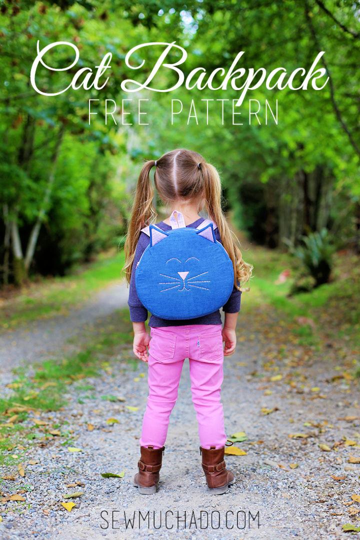 Free Cat Backpack Pattern
