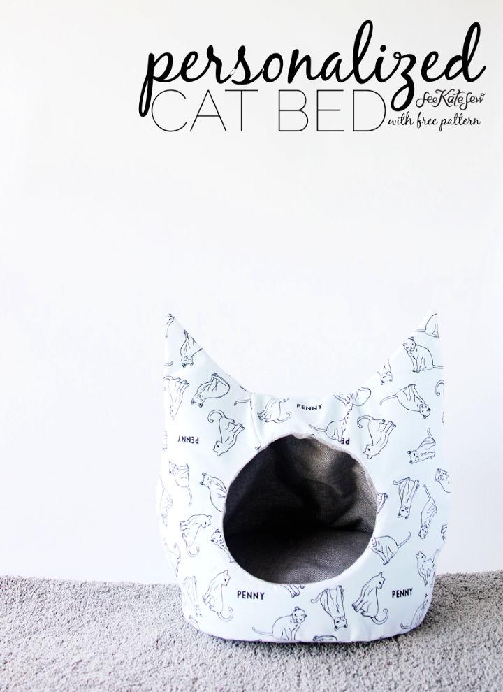 Free Cat Bed Sewing Pattern