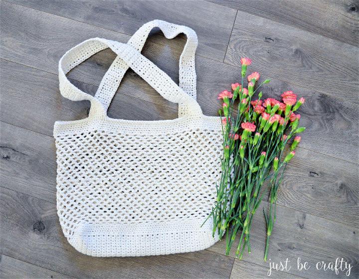 Pretty Crochet Farmer’s Market Bag Pattern