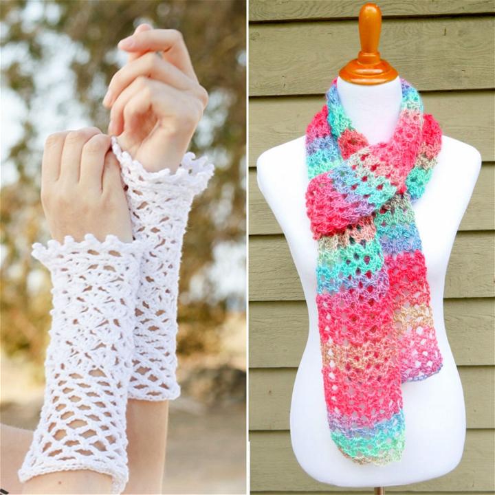 25 Free Crochet Lace Patterns for Beginners