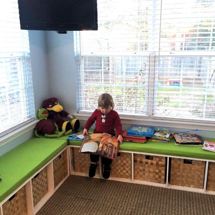 Building a Storage Bench for Kid’s Room