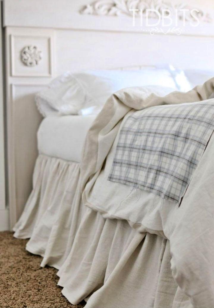 Make Your Own Gathered Bed Skirt
