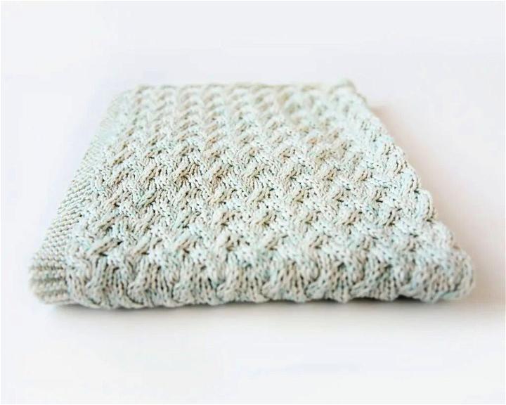 Gorgeous Crochet Waterfall Baby Blanket Pattern