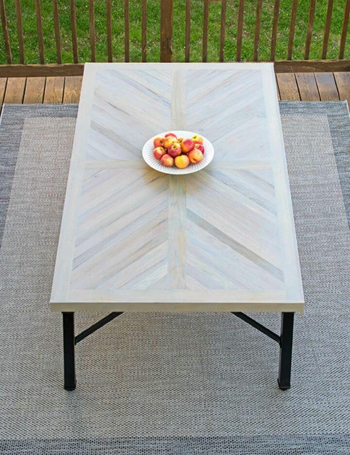 Gorgeous DIY Outdoor Dining Table