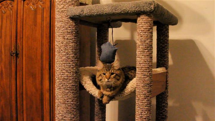 Make a Heavy Duty Cat Tree House 