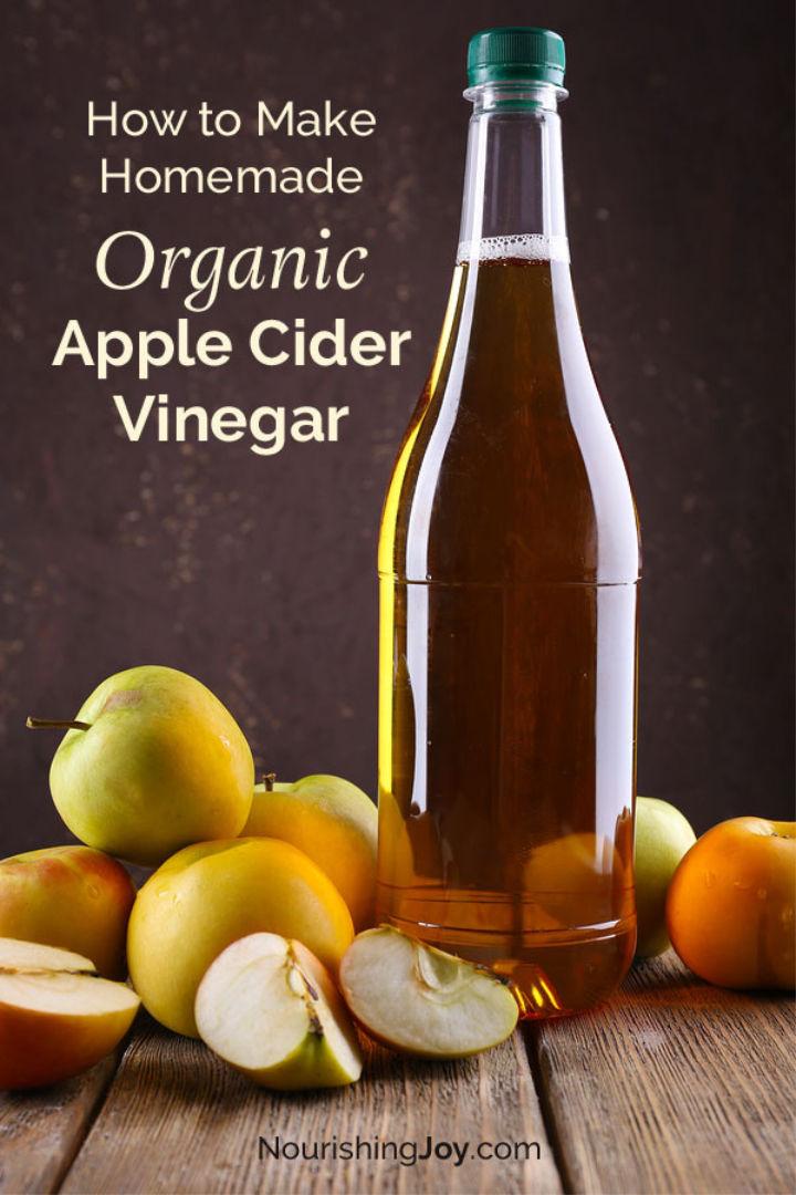 Homemade Apple Cider Vinegar ACV