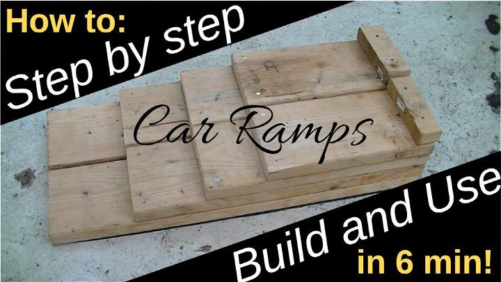 Homemade Car Ramps