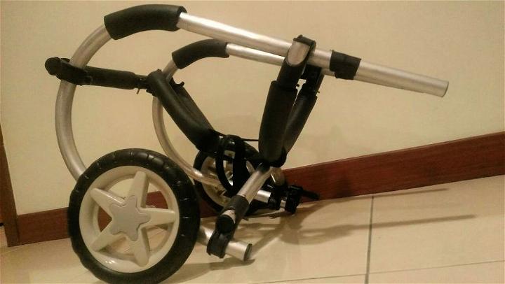 Homemade Dog Wheelchair