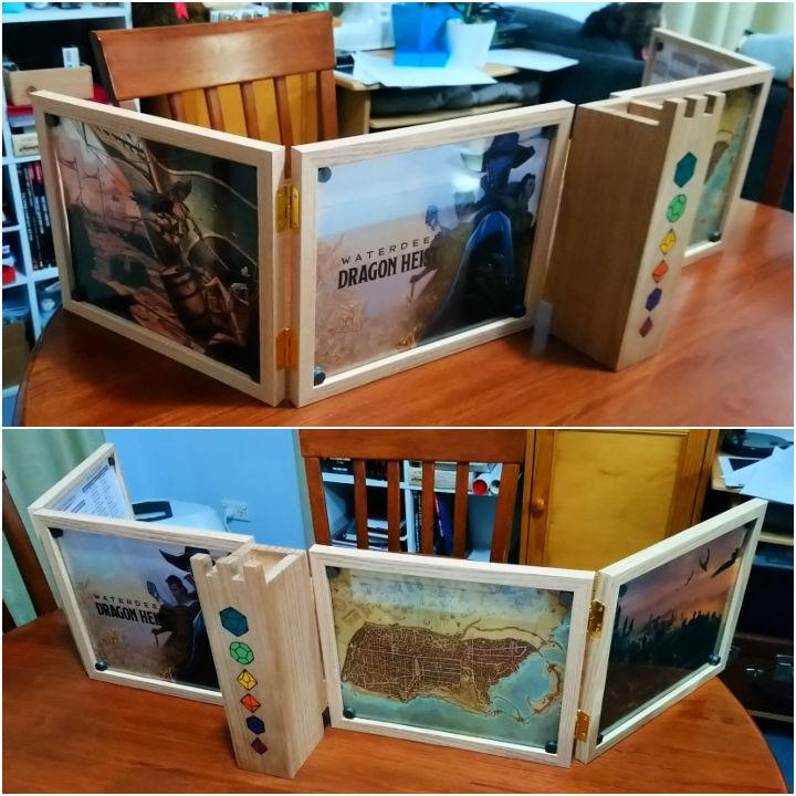 Homemade Dungeon Master Screen