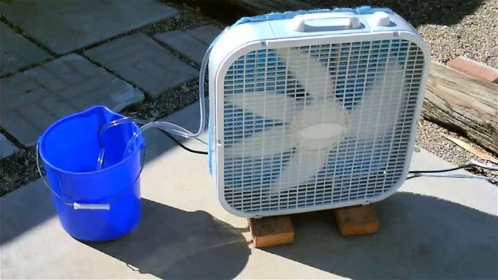 Homemade Evaporative Air Cooler