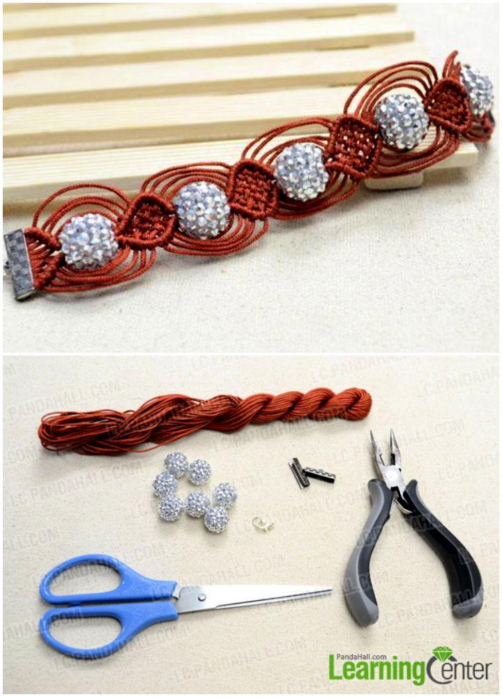 Homemade Macramé Bracelet