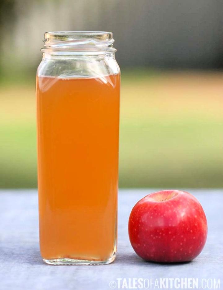 Homemade Organic Raw Apple Cider Vinegar