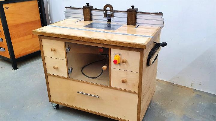 Router Table with Detailed Instructions